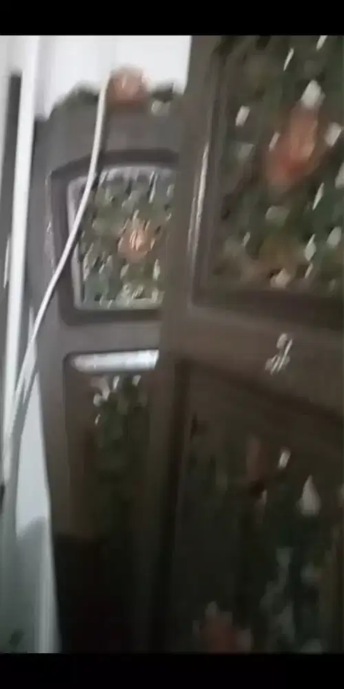 pembatas ruangan dari jati usia 30 thn