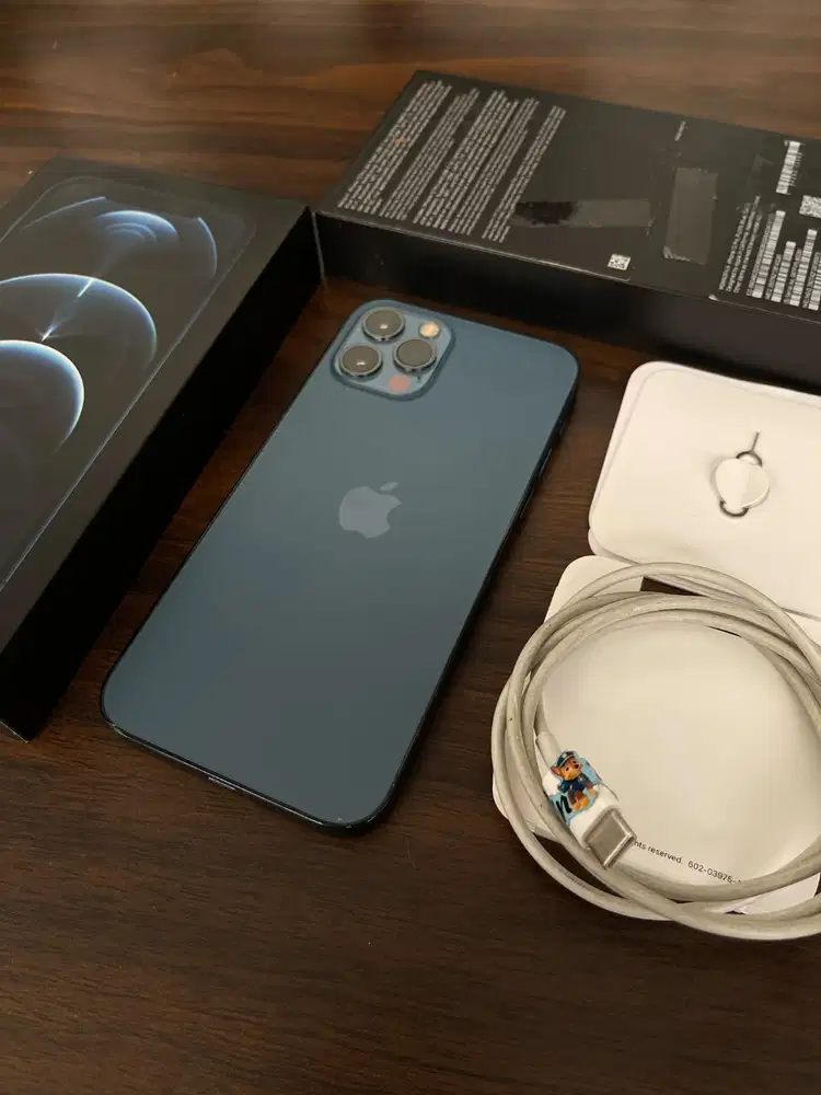 Iphone 12 Pro 128gb Pasific Blue | Ex Resmi iBox