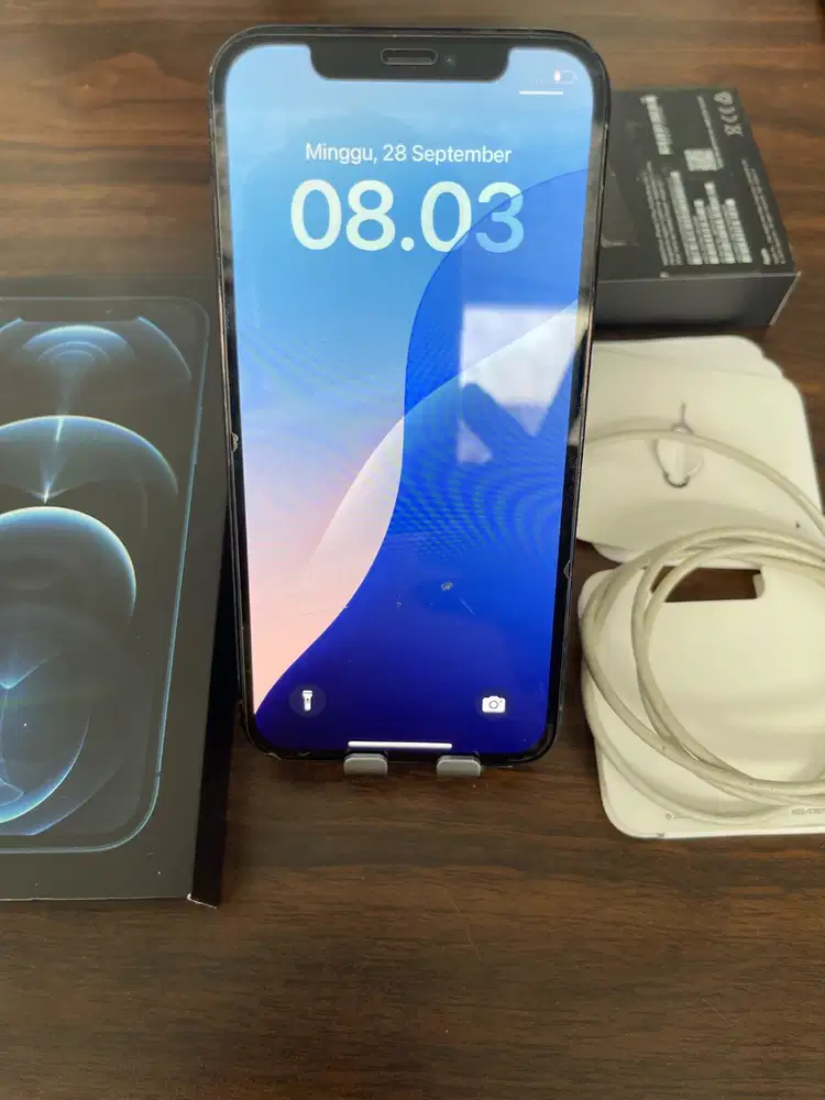 Iphone 12 Pro 128gb Pasific Blue | Ex Resmi iBox