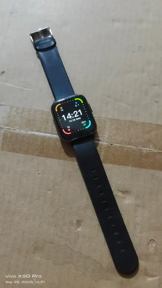 smartwatch olike batere maso awet