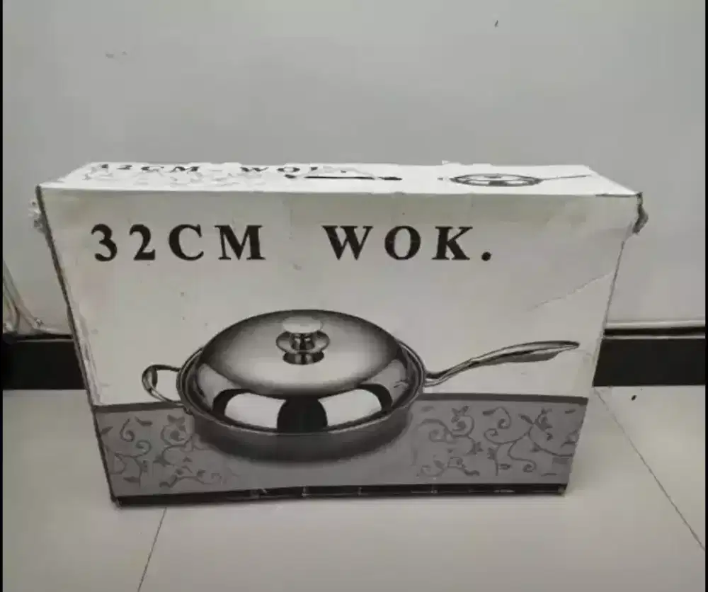 Frying Pan Stainless Steel WOK