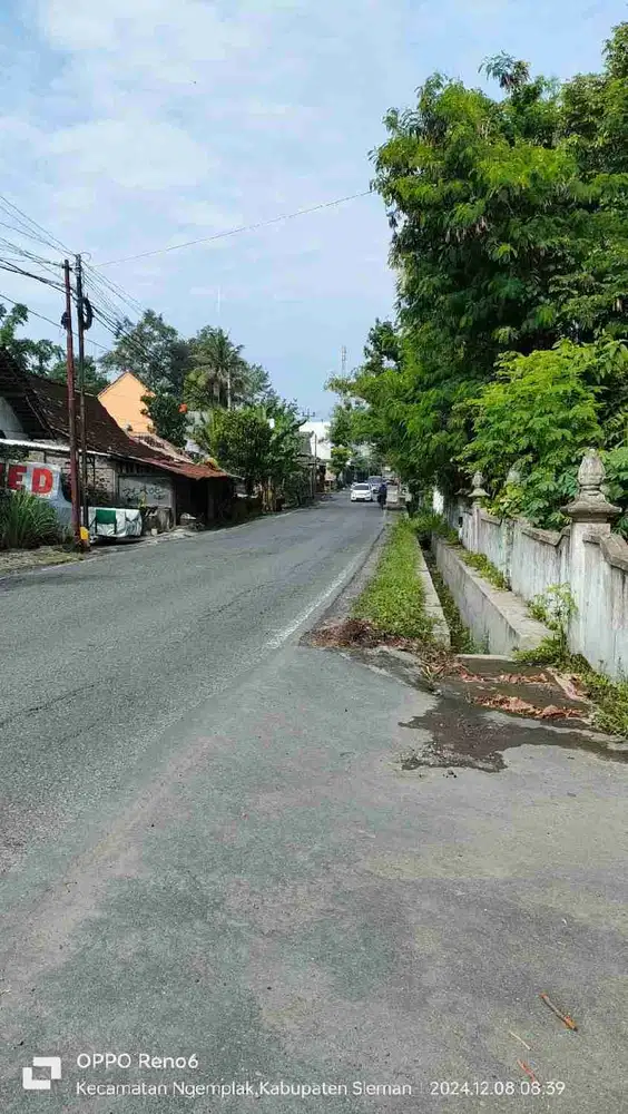 Dijual Tanah 9031mpekarangan di seleman timur mangku jalan DPU