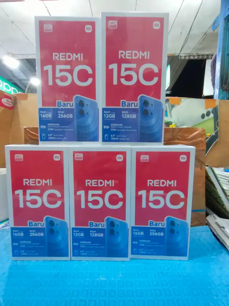 XiAOMI REDMI 15C NFC RAM 8GB+8GB/256GB GARANSI RESMI
