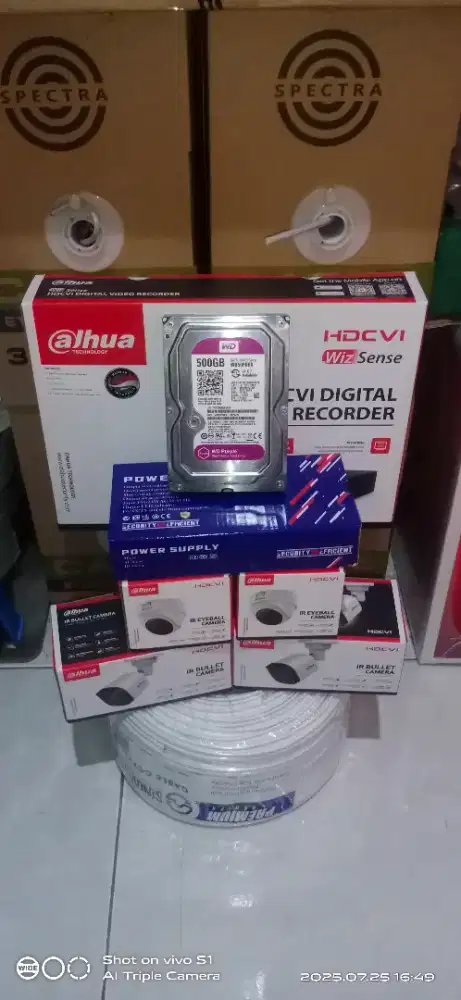 Cctv Dahua 2,0Mp sdh sama pasang