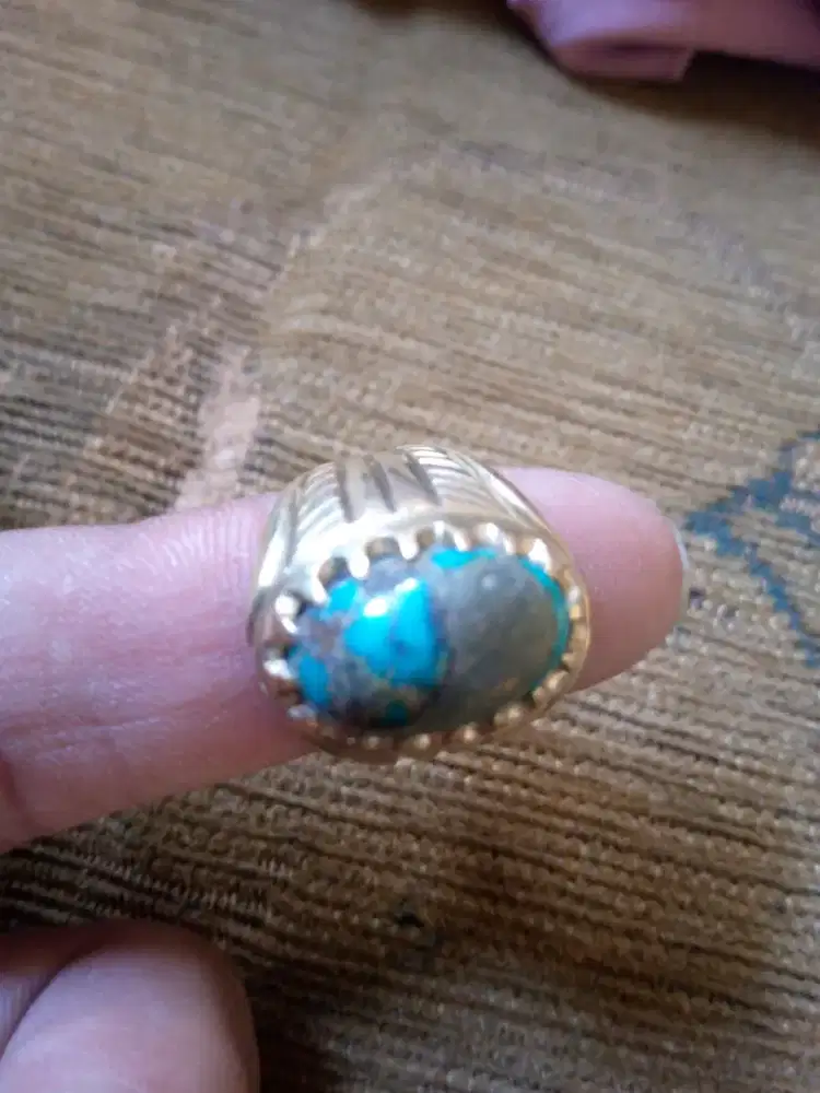 Batu akik pirus jadul