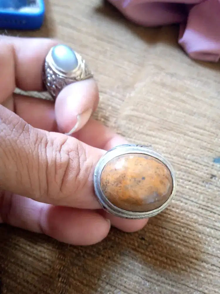 Batu akik motif liong/naga