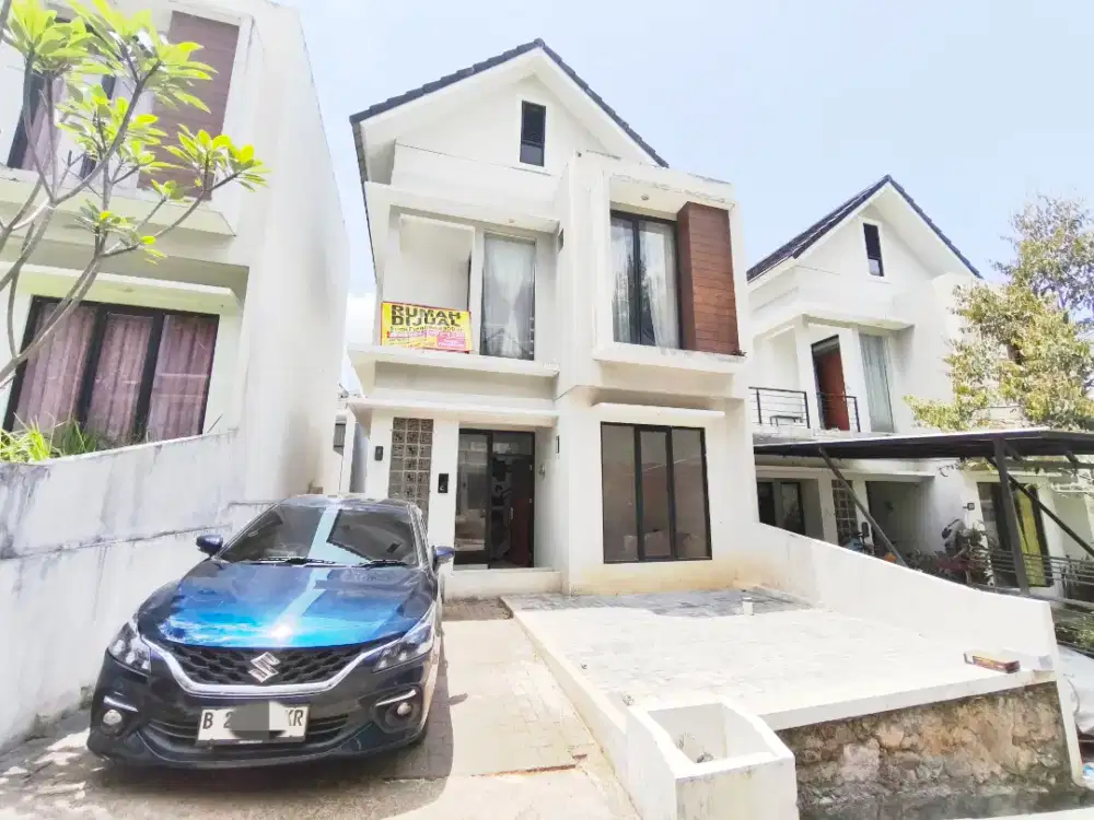 Jual Murah Rumah Villa semi furnished pusat kota Bandung SHM