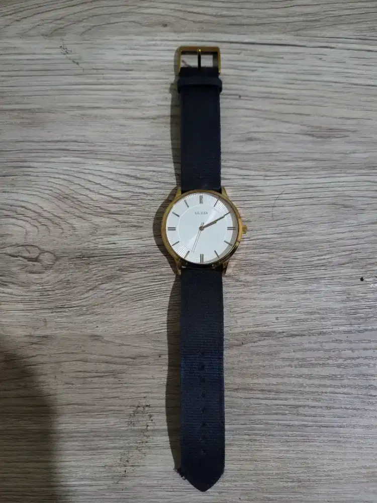 JAM TANGAN GUESS ORIGINAL DENIM BLUE JEANS UNISEX