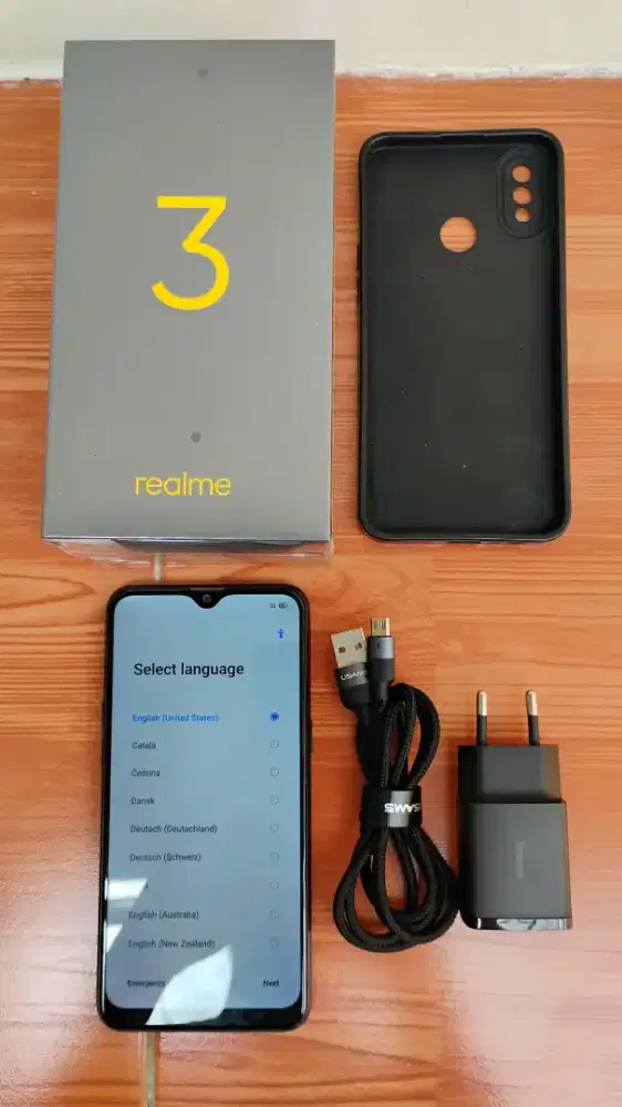 Dijual Realme 3 Biru 3/64 Mulus Siap Pakai