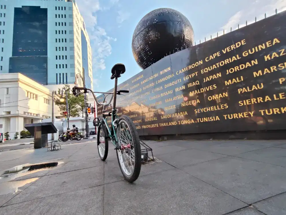 Sepedah BMX besi barang sesuai photo