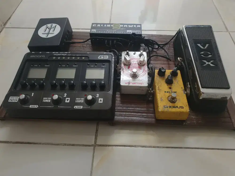 Efek gitar kombinasi fullset