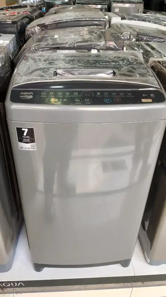 Mesin Cuci Aqua AQW-87DD (BK) 8KG dengan semudah itu By Home Credit