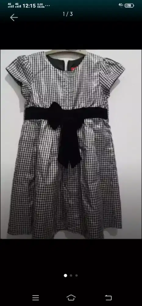 Gaun Anak Mini Me UK 6th