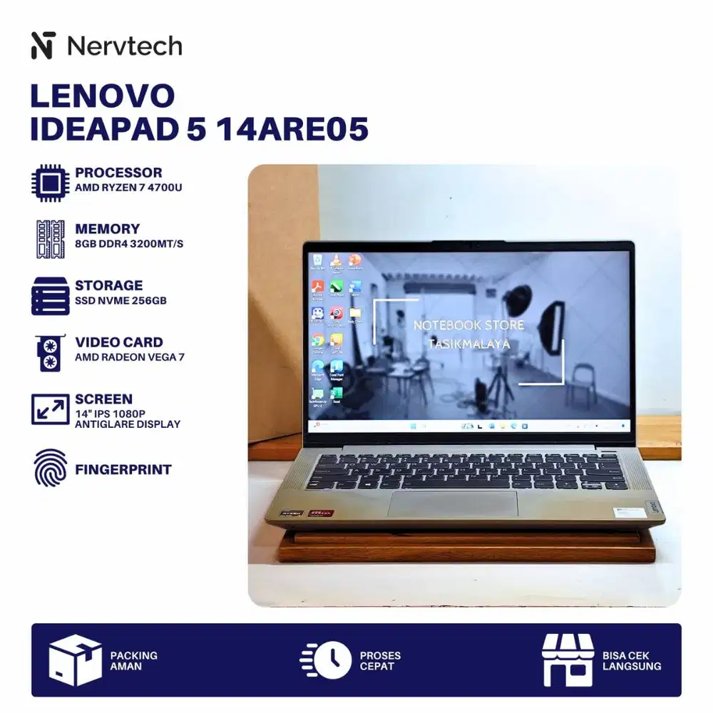 Lenovo IdeaPad 5 14ARE05 Ryzen 7 4700U 8GB/256GB Fingerprint