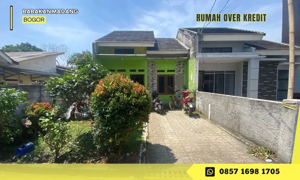 Over Kredit rmh 79JT dkt Tol di Perum Sentul Village Bogor