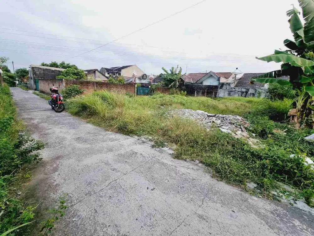 Tanah 113m² Ideal dan Strategis di Siap Bangun Dekat Fave Hotel Manahan Solo