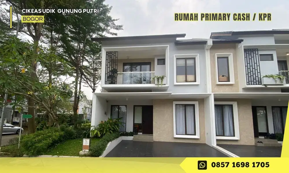 Rumah Mewah 2LT SIAP HUNI 10JT ALL IN di Asana Residence Cibubur