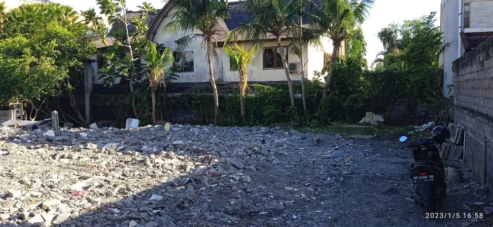 Tanah Premium 8,55 are dekat villa lumbung, Petitenget