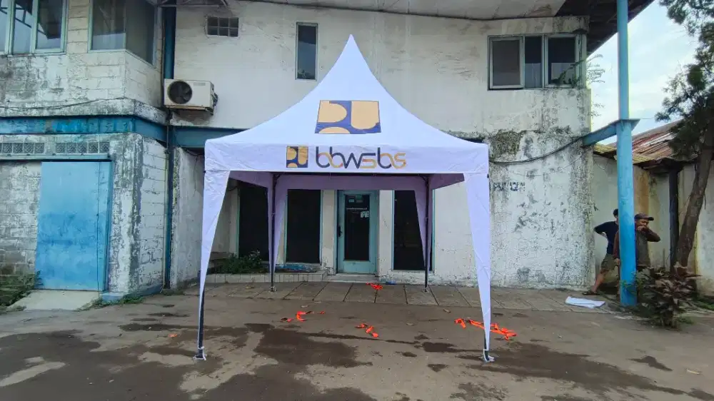 Tenda kerucut 3x3 premium