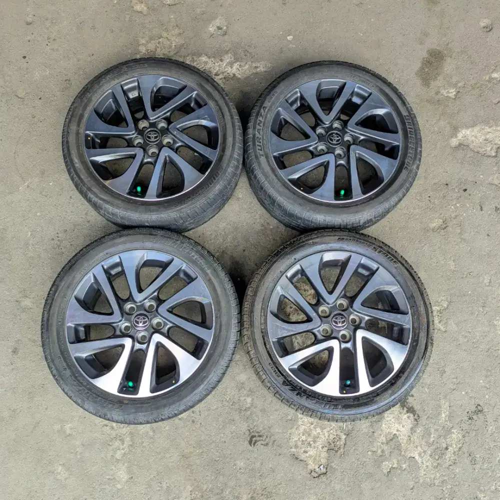 Velg OEM sienta r16 5x100 sepaket ban