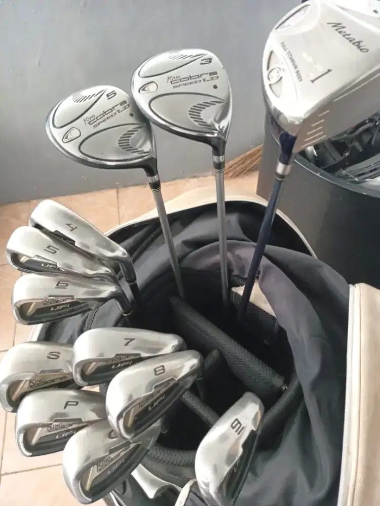 Stick Golf King Cobra / Stick Golf Iron Set Cobra Fullset Siap Pakai
