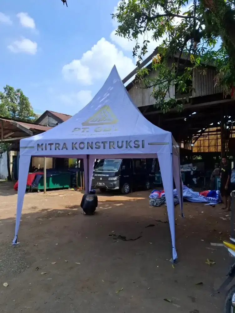Tenda kerucut 3x3 premium