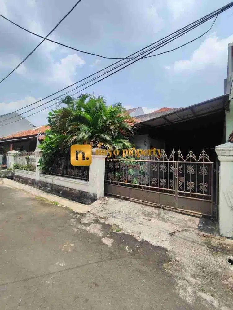 Rumah Murah Tanah Luas Hitung Tanah Dalam Komplek Strategis di Pondok Gede Bekasi