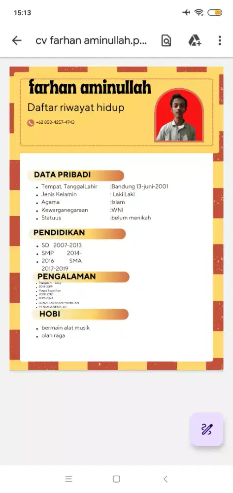 Mencari lowongan kerja