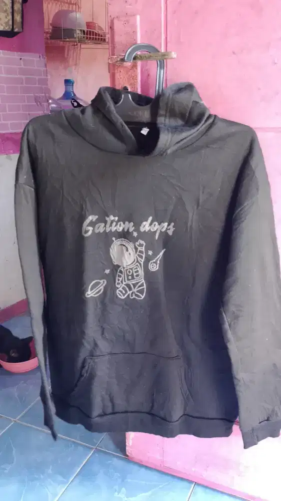 Jaket Hoodie sweater ukuran L