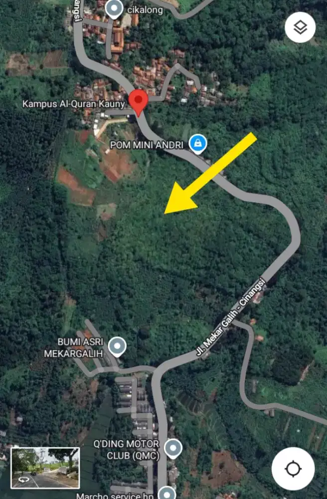 DIJUAL LAHAN 7 HEKTAR, JL RAYA CIKALONG KULON, KAB CIANJUR JAWA BARAT