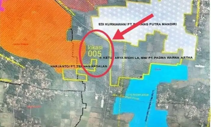 Dijual Cepat Lahan Siap Bangun 7 Ha di Rajeg Daon Tangerang Banten