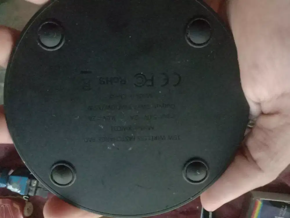 Jual wireless fast charger 15w merek infinix