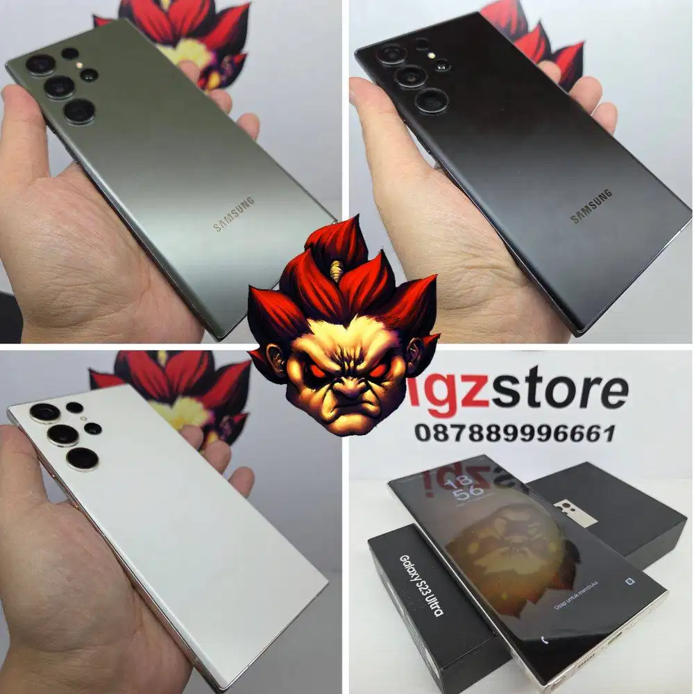 Samsung S23 Ultra 256/512  Mulus 98% SEIN NoMinus FULLSET Mulai 9jt-an