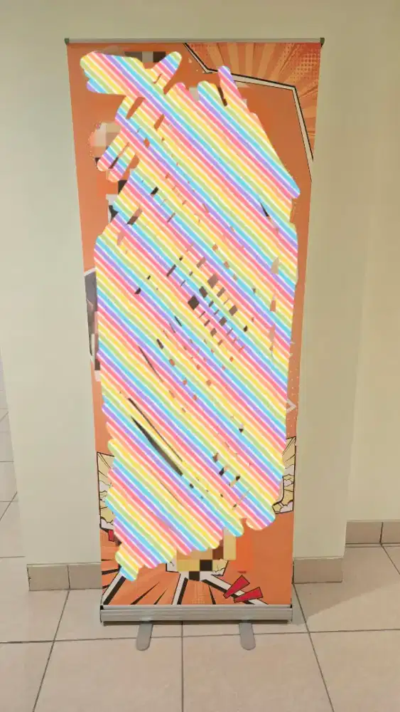 DIJUAL STAND ROLL BANNER