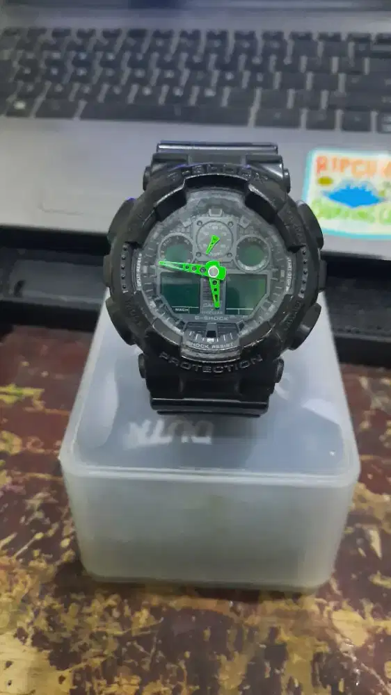 Casio G- Shock GA 100 kondisi mulus