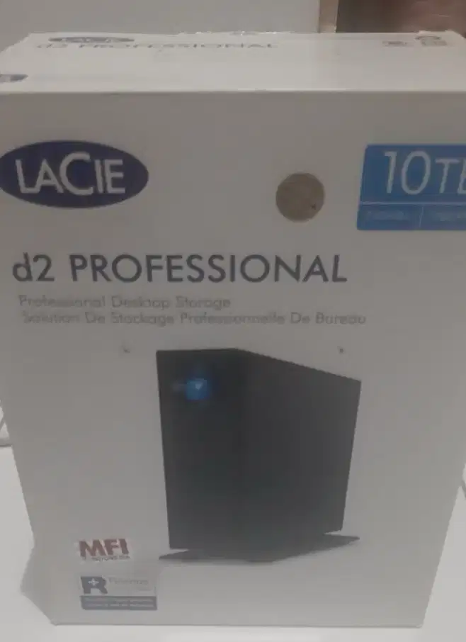hardisk external LaCie d2 profesional 10 tb garansi on 8 januari 2026