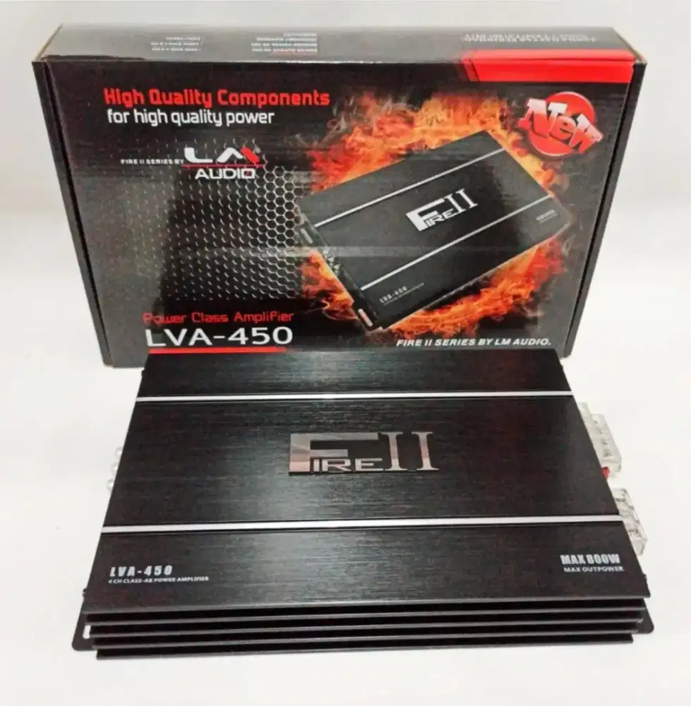 Power 4ch LM AUDIO FIREII NEW