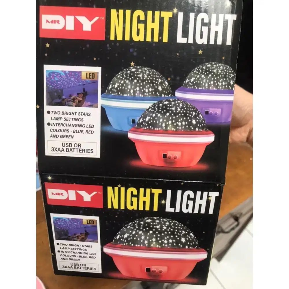 Lampu Malam / Night light bintang