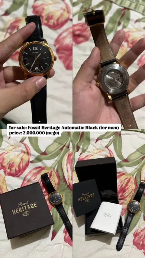 Jam Tangan Pria merk Fossil