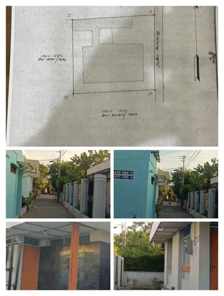 Rumah induk dan paviliun utara Prawirotaman belakang Museum Perjuangan