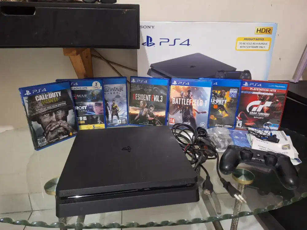 Ps4 slim 1TB dan BD