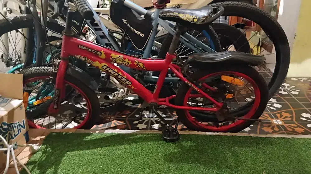 Sepeda anak cowok united