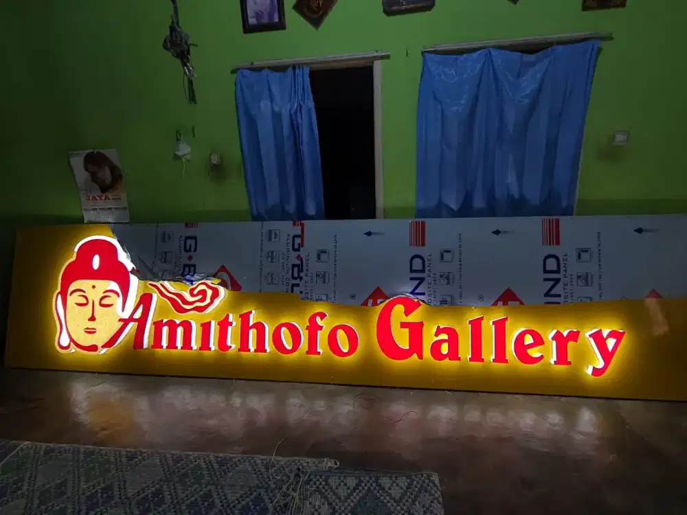 Huruf timbul akrilik Huruf timbul stainless