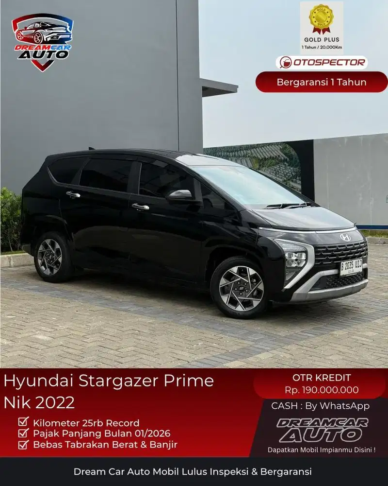 [Km 25RB] Hyundai Stargazer Prime 2022 2023 trend