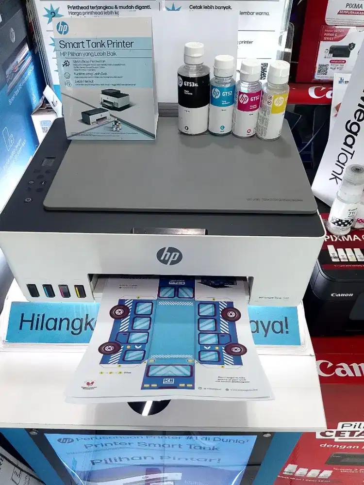Printer HP smart tank 523 Garansi 3tahun