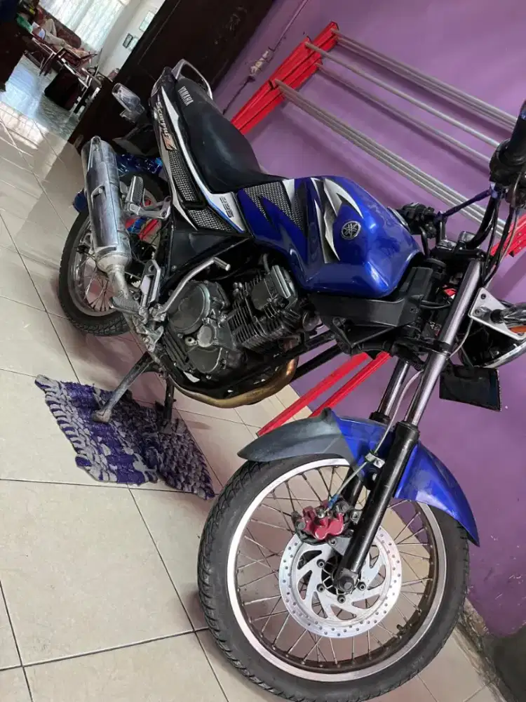 (Bisa Nego) Scorpio 225cc 2006, Biru List Cobra