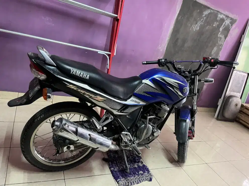 (Bisa Nego) Scorpio 225cc 2006, Biru List Cobra