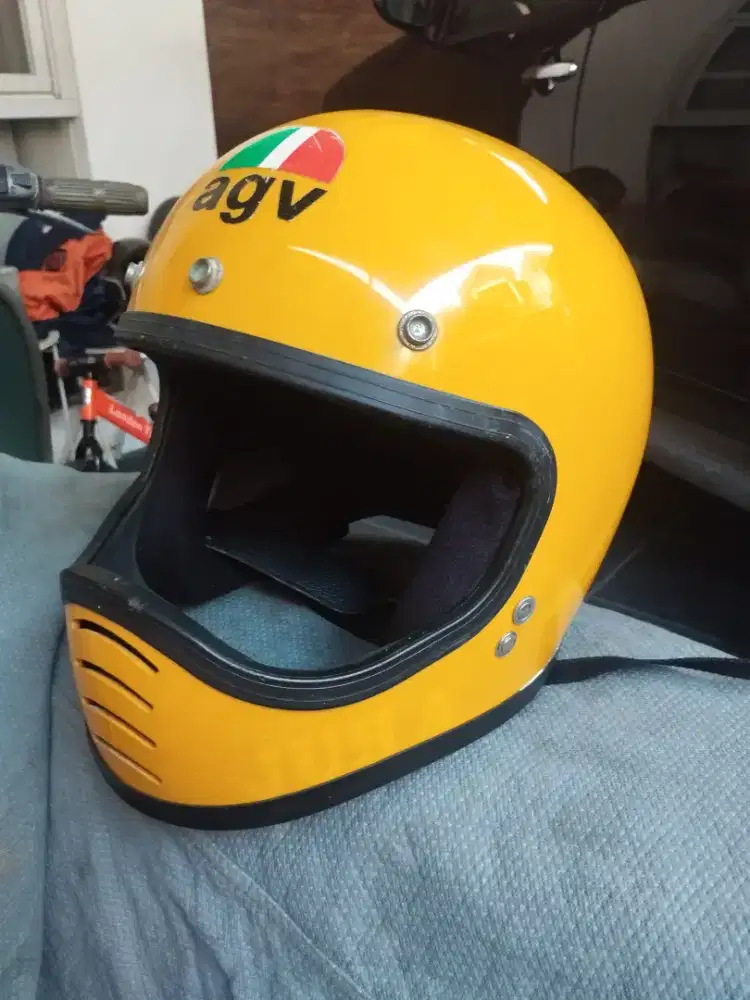 Helm jadul helmet vintage mx rare agv