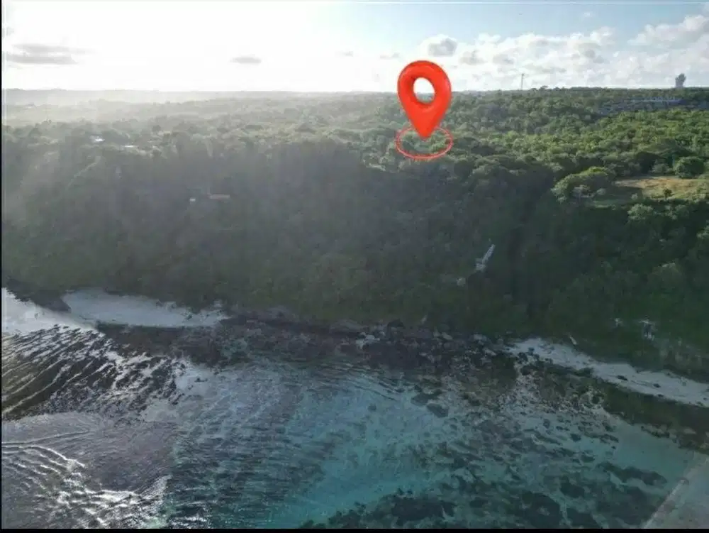 Tanah Tebing Los Pantai Green Bowl Ungasan Badung