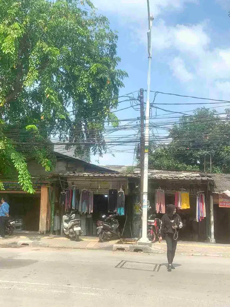 Jual Cepat Lahan Usaha di pinggir jalan raya Plumpang Semper Jakarta Utara